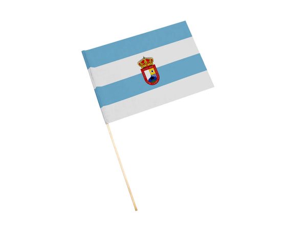 Bandera con palo Arroyo del Ojanco